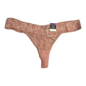1 INC Lace Thongs XXL Mauve